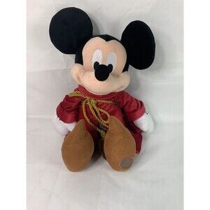 Disney Store Plush Mickey Mouse Sorcerer Apprentice Wizard Fantasia Stuffed Toy